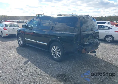 2008 Infiniti Qx56 из США, поврежденный, VIN 5N3AA08C08N903752